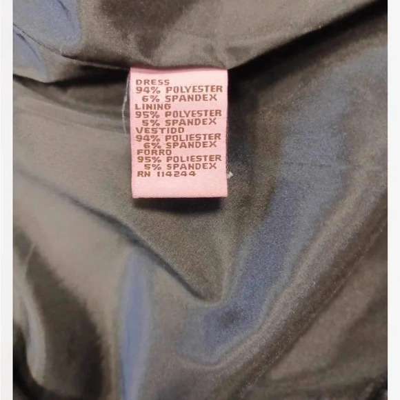 Eliza J Black Cap Sleeve Dress Size 6 - Picture 6 of 9